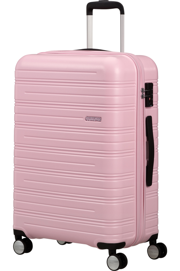 American Tourister High Turn 3 PC SET A  Matt Powder Pink
