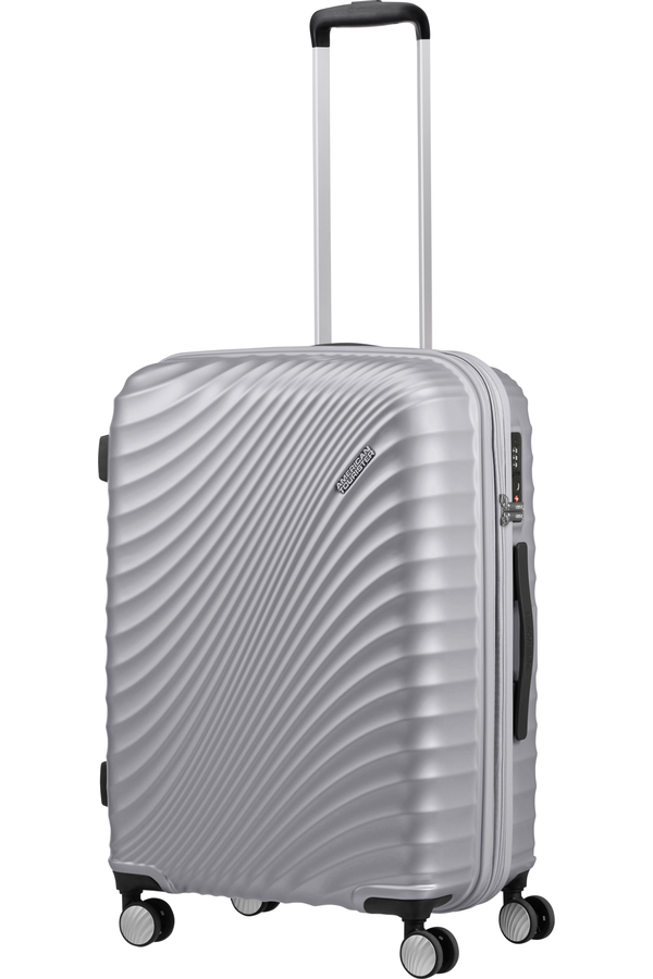 American Tourister Jetglam Spinner 67cm  Argent m&eacute;tal