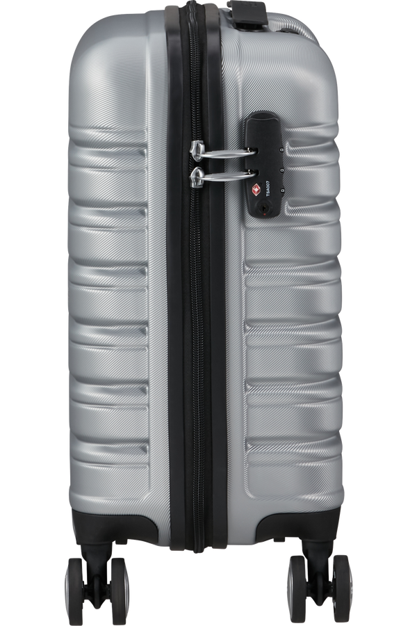 American Tourister Flashline SPINNER UNDERSEATER 45cm  Sky Silver