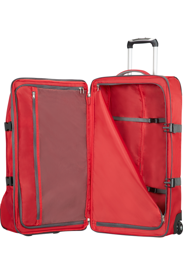 American Tourister Road Quest Sac de voyage &agrave; roulettes M Solid Red