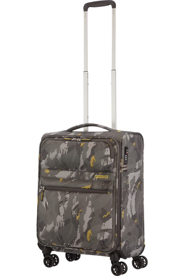 American Tourister Matchup Spinner Print TSA 55cm  Camo Grey