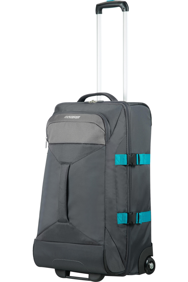 American Tourister Road Quest Sac de voyage &agrave; roulettes M  Grey/Turquoise