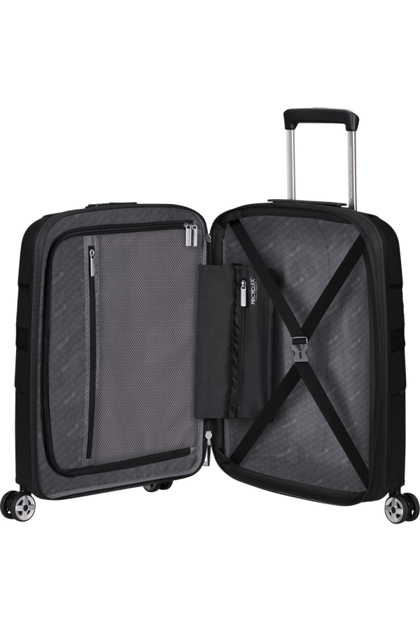 American Tourister Starvibe Spinner Expandable TSA 55cm Noir