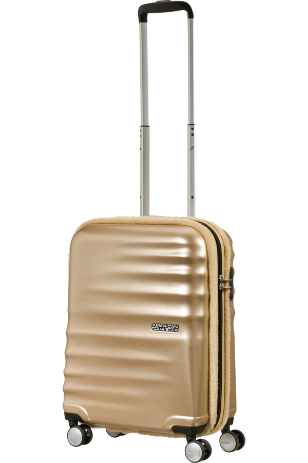 American Tourister Wavebreaker Spinner Fur 55cm  Pearl Bronze