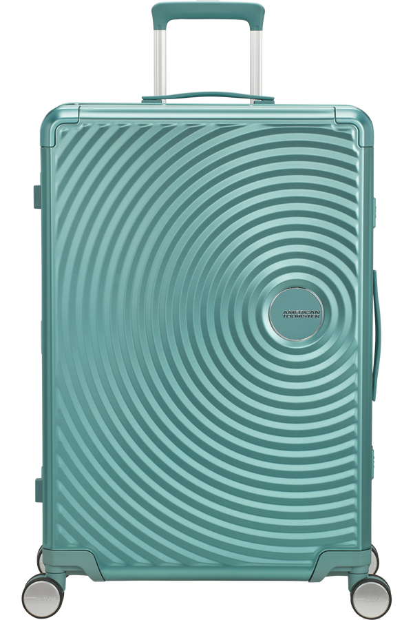 American Tourister Soundbox Alu Spinner TSA 77cm  Dusty Turquoise