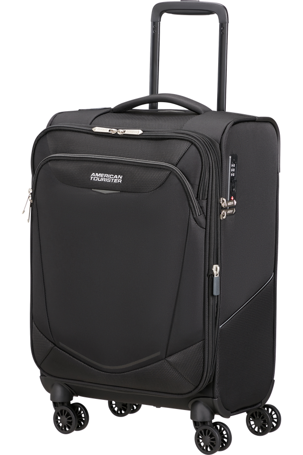 American Tourister SummerRide Spinner Expandable TSA 55cm L35  Noir