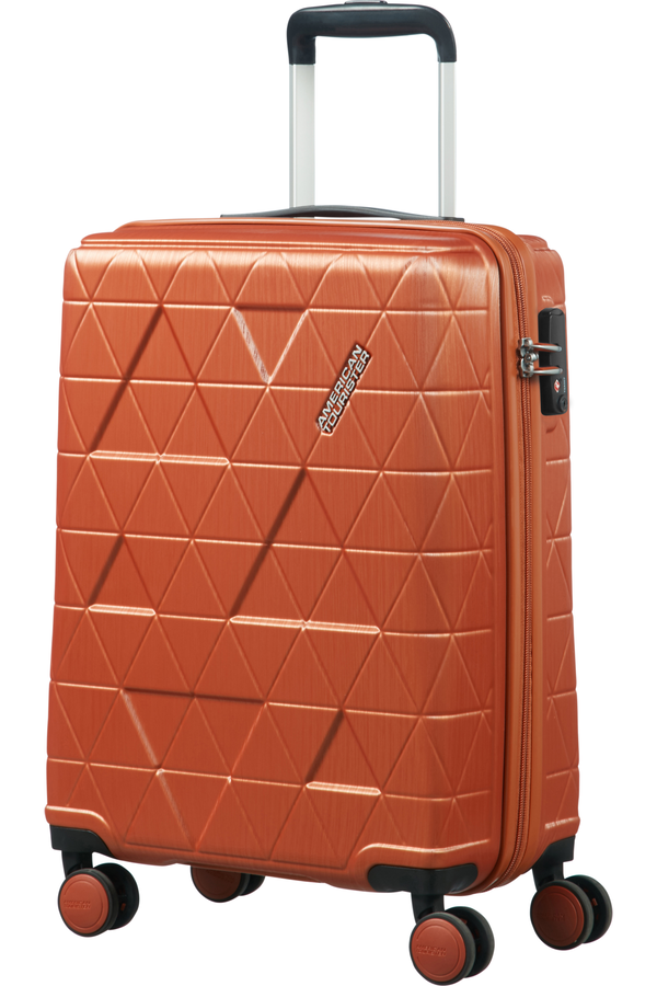 American Tourister Triangolo Spinner TSA 55cm  Metallic Copper