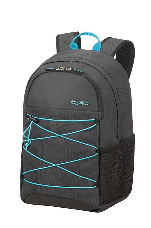 American Tourister Road Quest Sac à dos pour ordinateur M Graphite/Turquoise